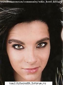 ...pls.....interesant - arata cam de 20 de ani - Bill Kaulitz